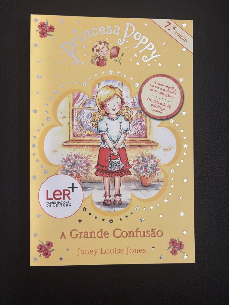 Livro da coleção Princesa Poppy