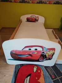 Łóżko dziecięce zygzak McQueen z  nowym materacem 90x185