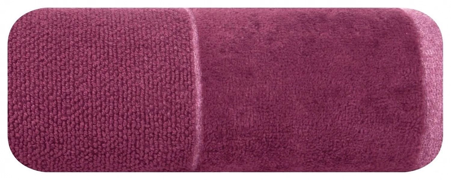 Ręcznik kąpielowy bawełniany frotte LUCY 500g/m2/70x140 amarantowy