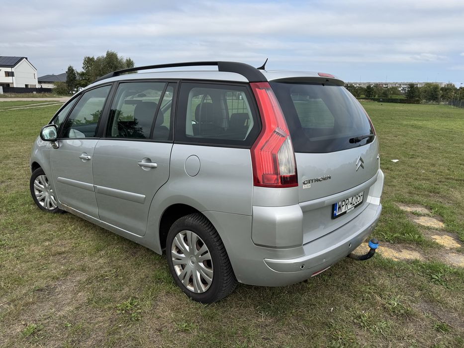 Citroen c4 grand picasso*navi*hak*czujniki tyl*klima*2.0D*BT*