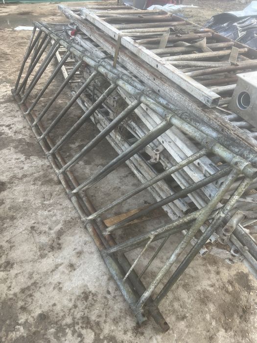 Wygrodzenia dla bydla drabina skosna regulowana ocynk