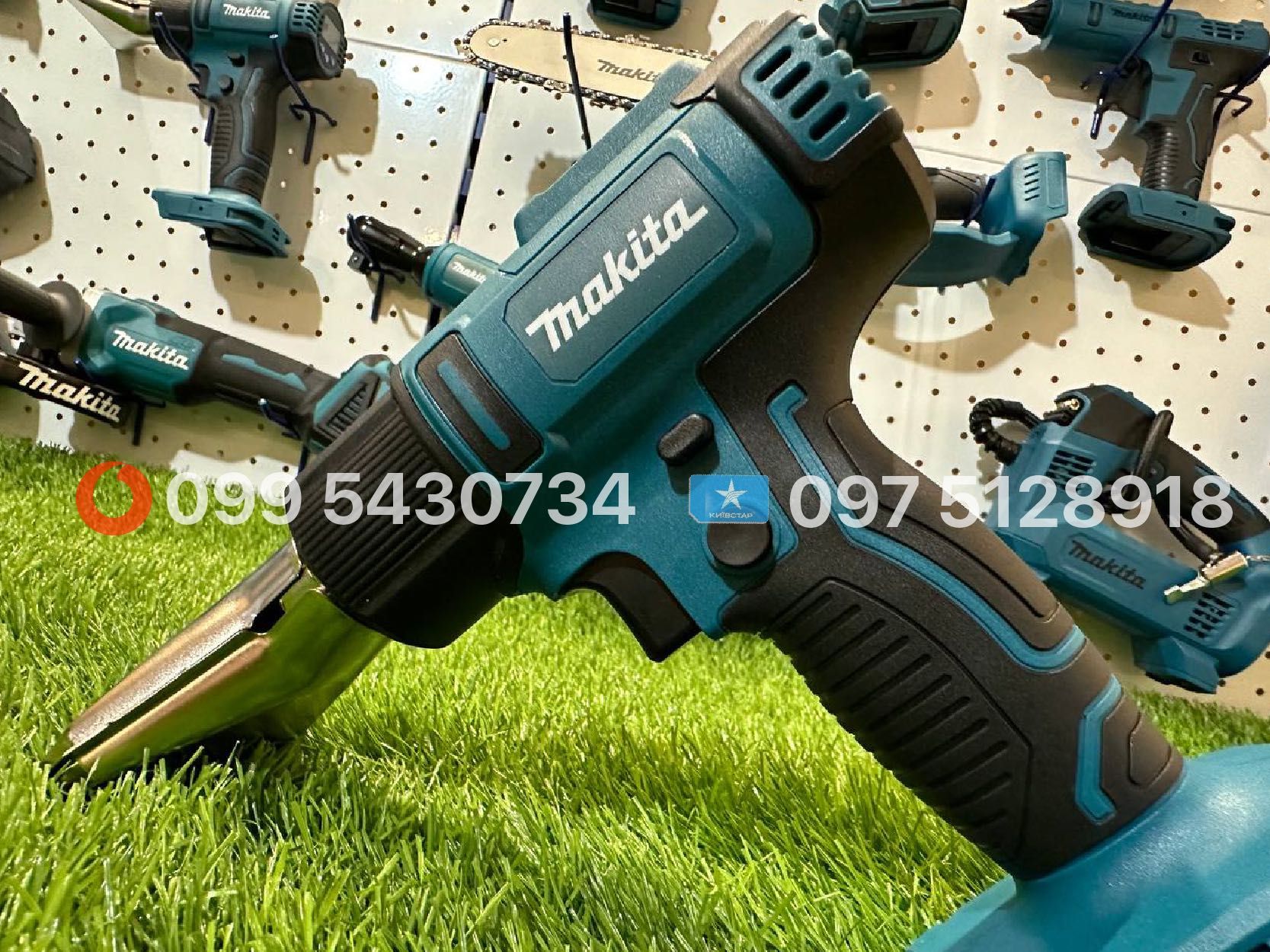 Акумуляторний безщітковий Фен Makita DHG180PT 36 В каркас без АКБ фєн