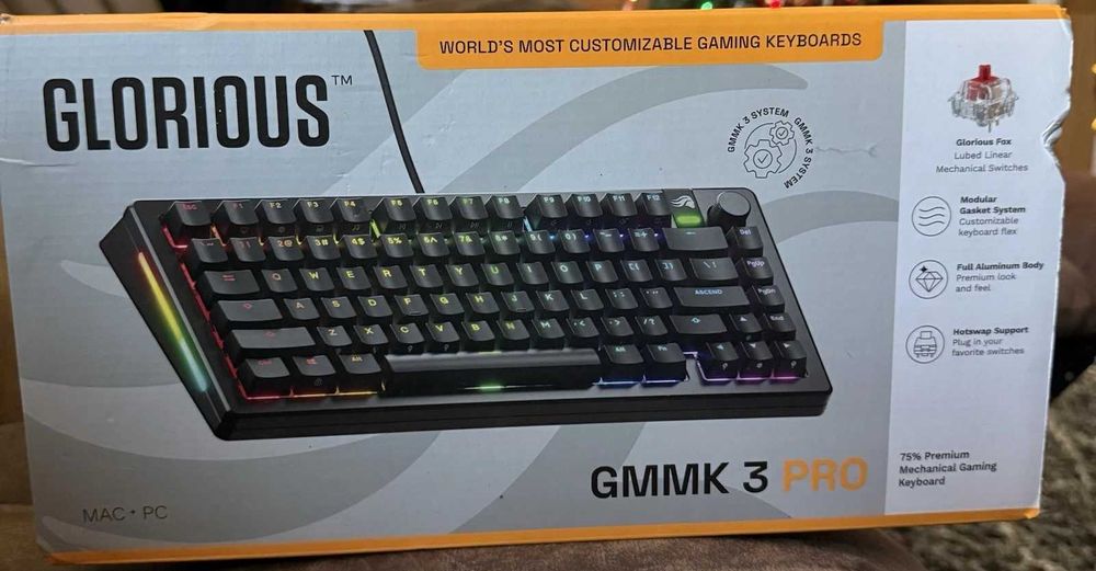 Glorious GMMK 3 Pro 75% Mechanical Gaming Keyboard
