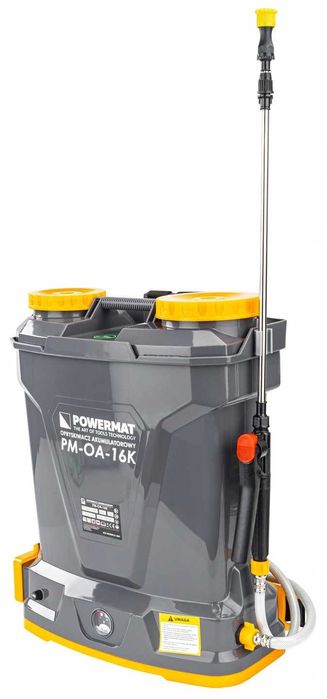 Opryskiwacz AKUMULATOROWY Plecakowy Ciśnieniowy PM-OA-16K