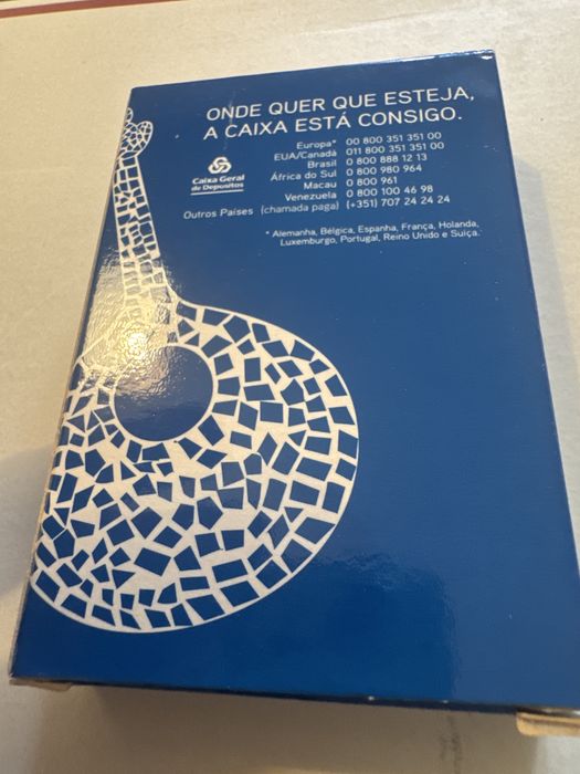 Baralho de cartas  caixa Geral Depósitos