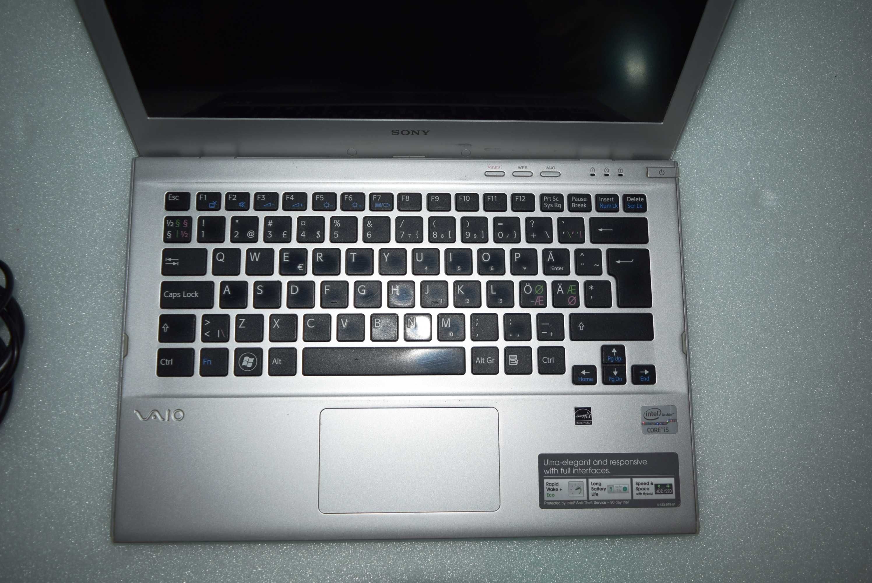 laptop Sony VAIO SVT131V2ES SVT131A11M 13.3" i5/12Gb/120 SSD MŁAWA