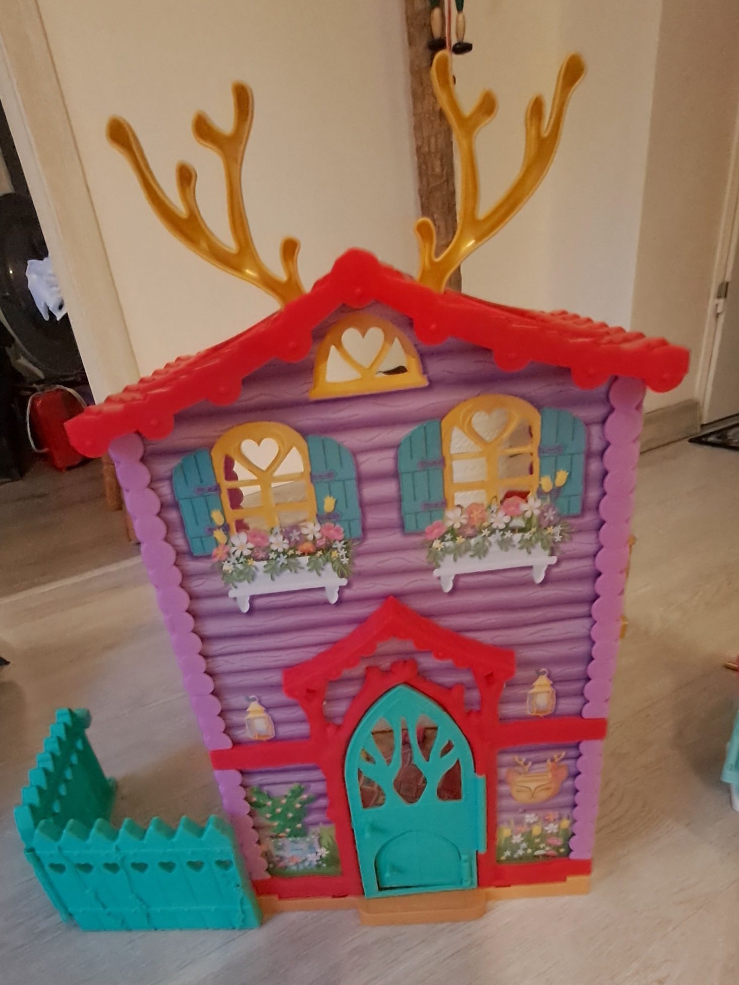 Enchantimals lalki i misie domek