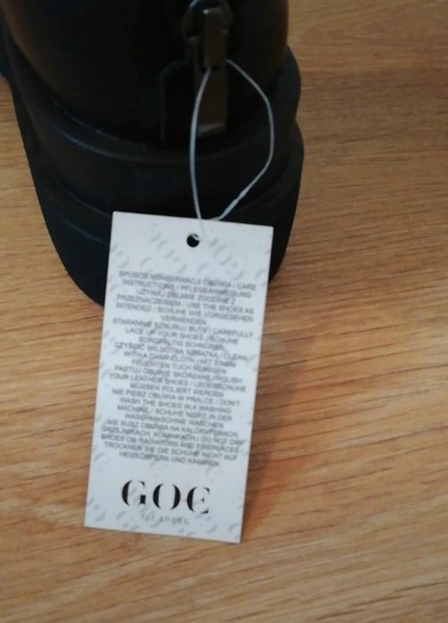 Nowe botki GOE rozmiar 38