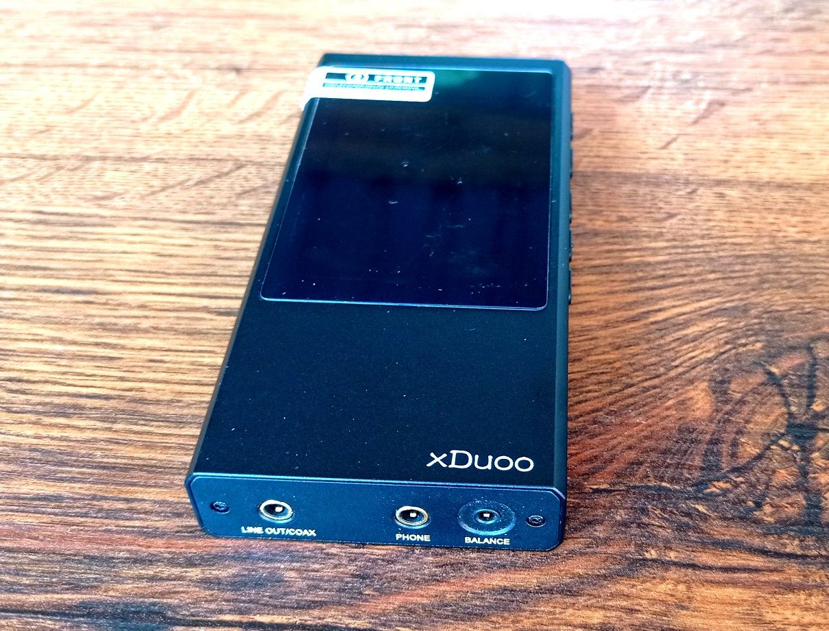 Ціна зменшена Аудіоплеєр xDuoo x20 Black + карта пам'яті Samsung 256GB