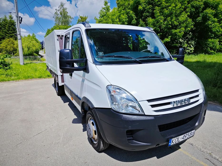 Iveco 35C15 35 C 15 121tyś przebiegu, VAT23% DOCA 7os Zarejestrowany Bliźniak, 3,5t hak  35C15, 121tyś km VAT 23% Bliźniak DOCA 7os 3,5t hak