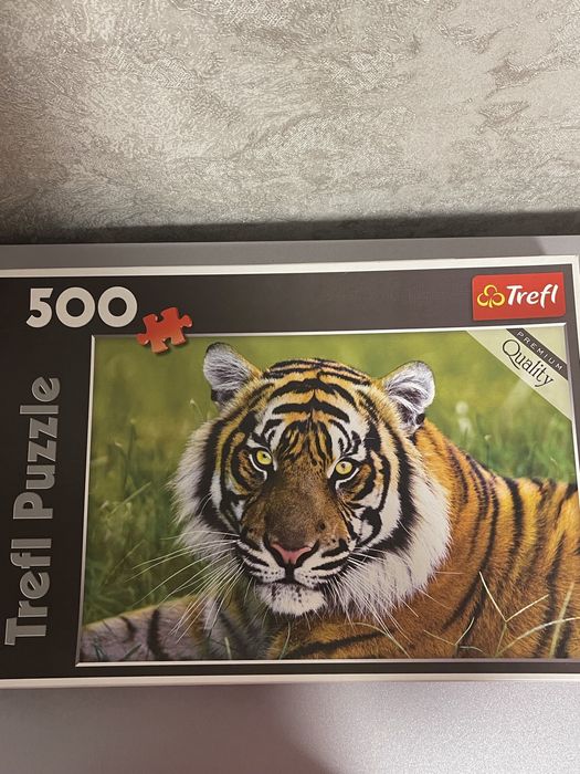 Пазлы картонные 500 штук