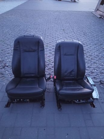 BMW E65 E66 Seria 7 fotele przód przednie fotel prawy lewy Komfort