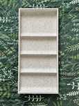Ikea Komplement wkład z 4 przegródkami, jasnoszary 25x53x5 cm