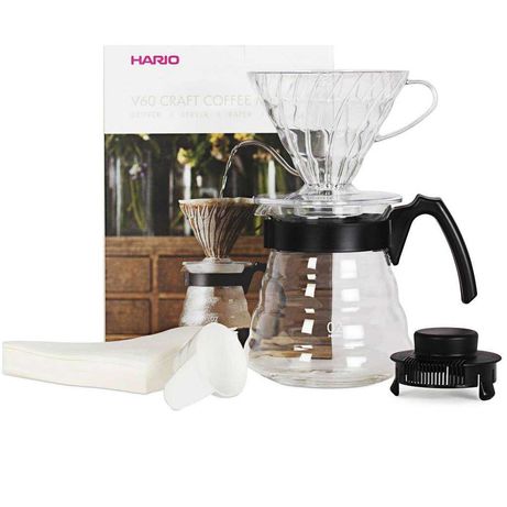 Набор пуровер для заваривания кофе Hario V60 02 CRAFT