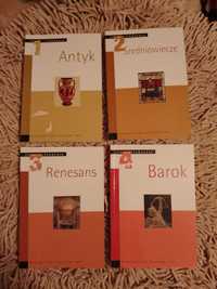 Epoki Literackie tomy 1-4 Antyk Średniowiecze Renesans Barok