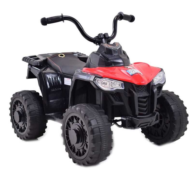 Quad OVERLAND na akumulator 2 silniki miękkie siedzenie i koła BJQ-V8