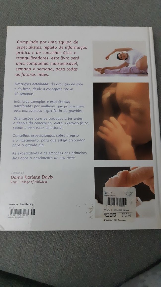 Livro manual da gravidez