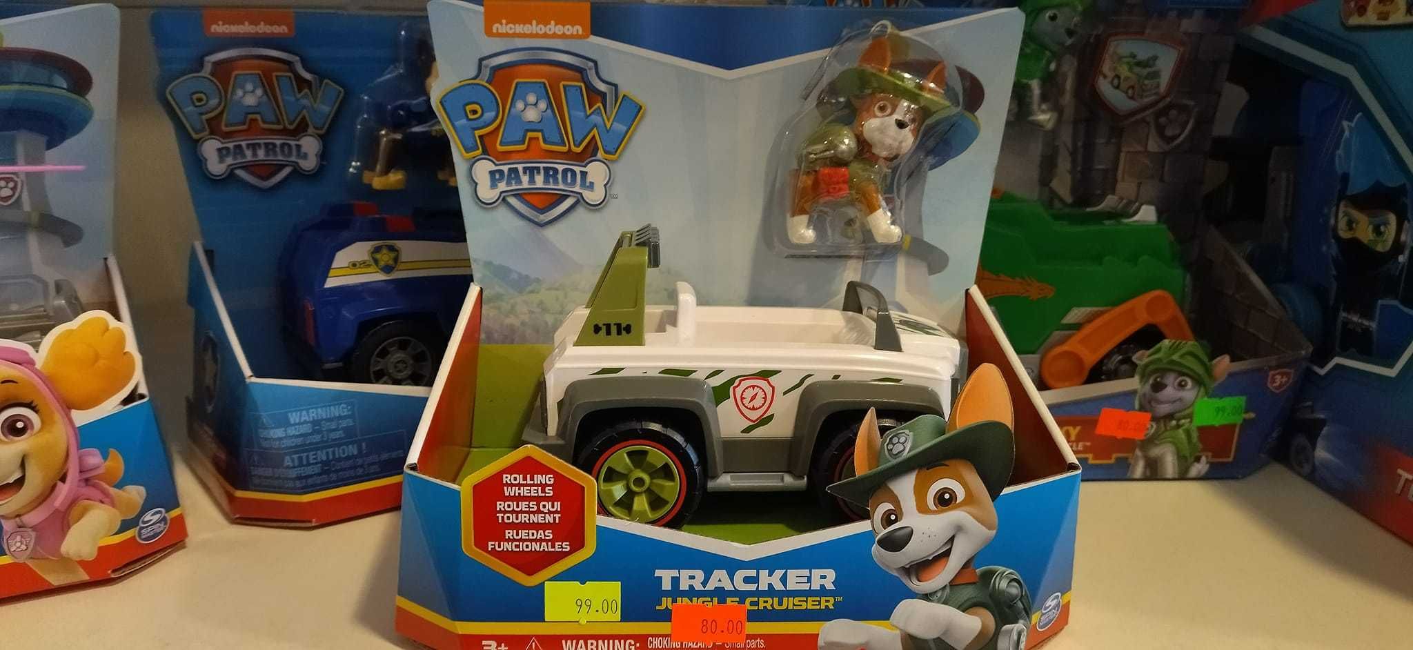 Psi Patrol - pojazd z figurką Tracker