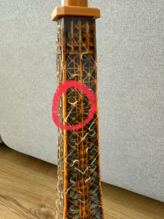 Puzzle 3D wieża Eiffla Ravensburger