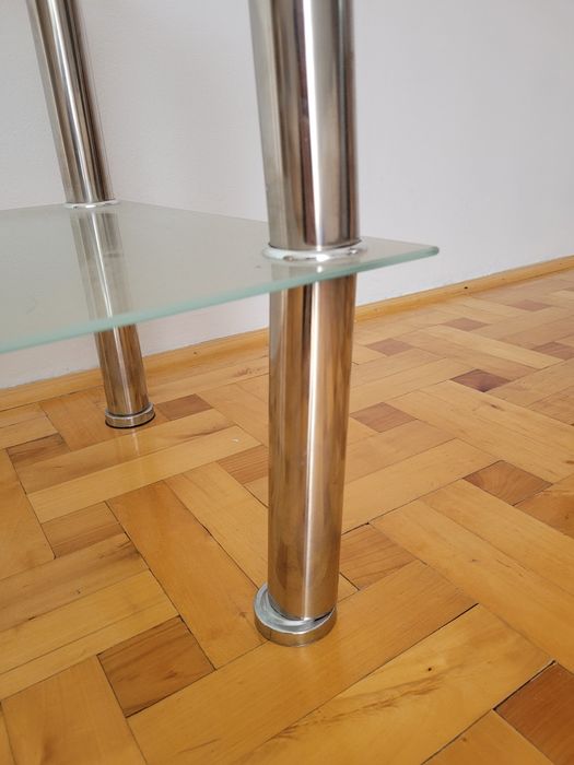 Szklana ława stolik kawowy