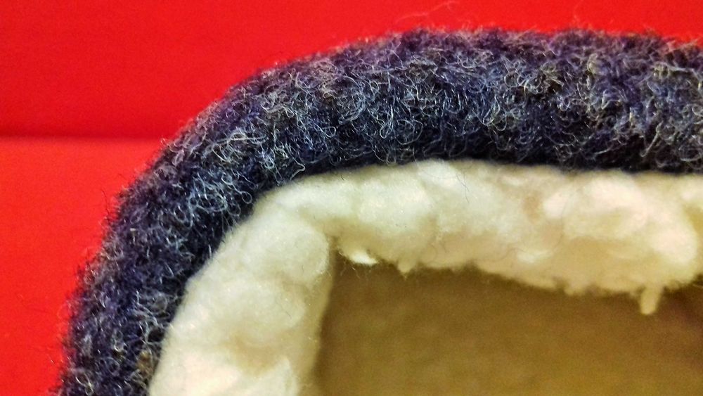 Bambosze męskie nowe ciepłe kapcie  filcowe 41