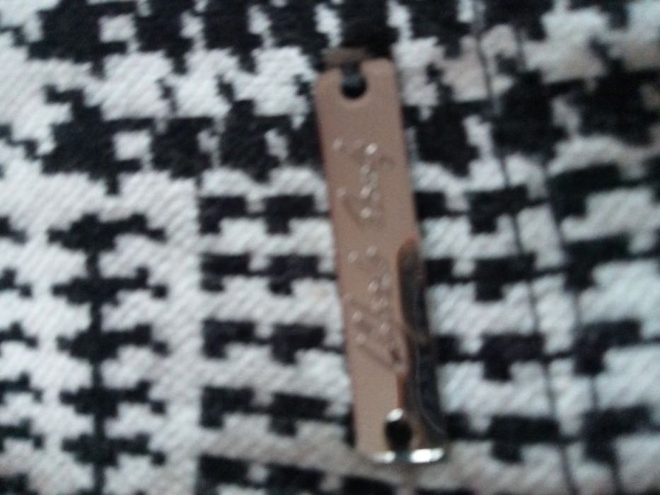 Czarno-biała tunika