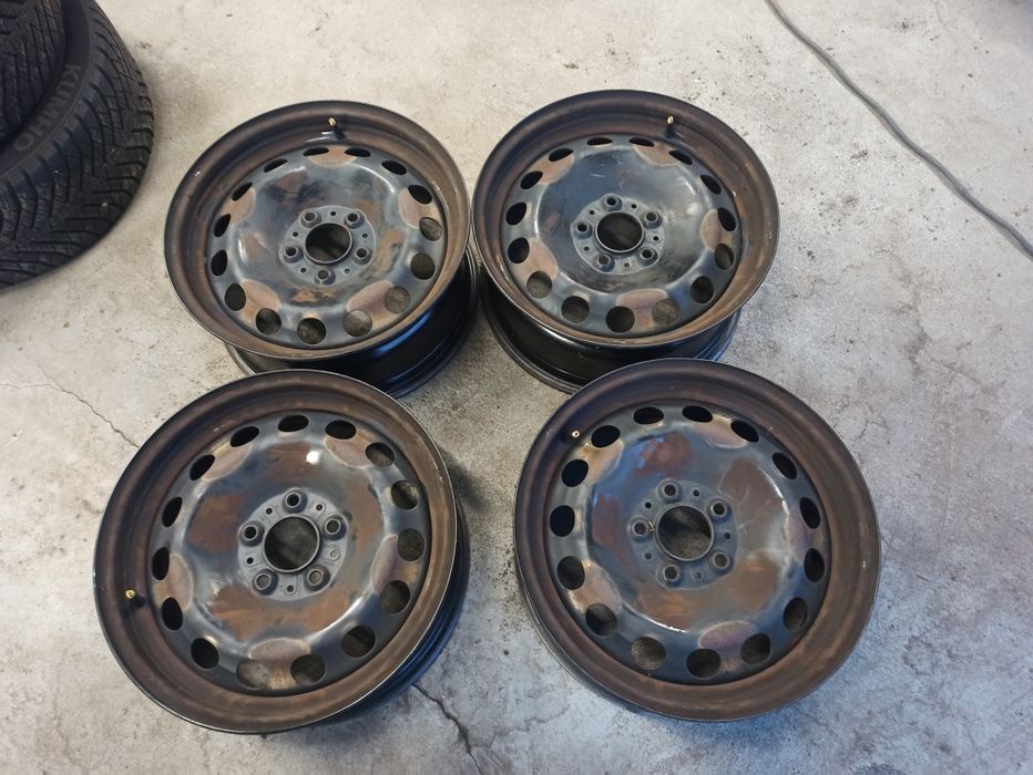 Felgi stalowe 17 cali bmw 5x120 et34 kołpaki