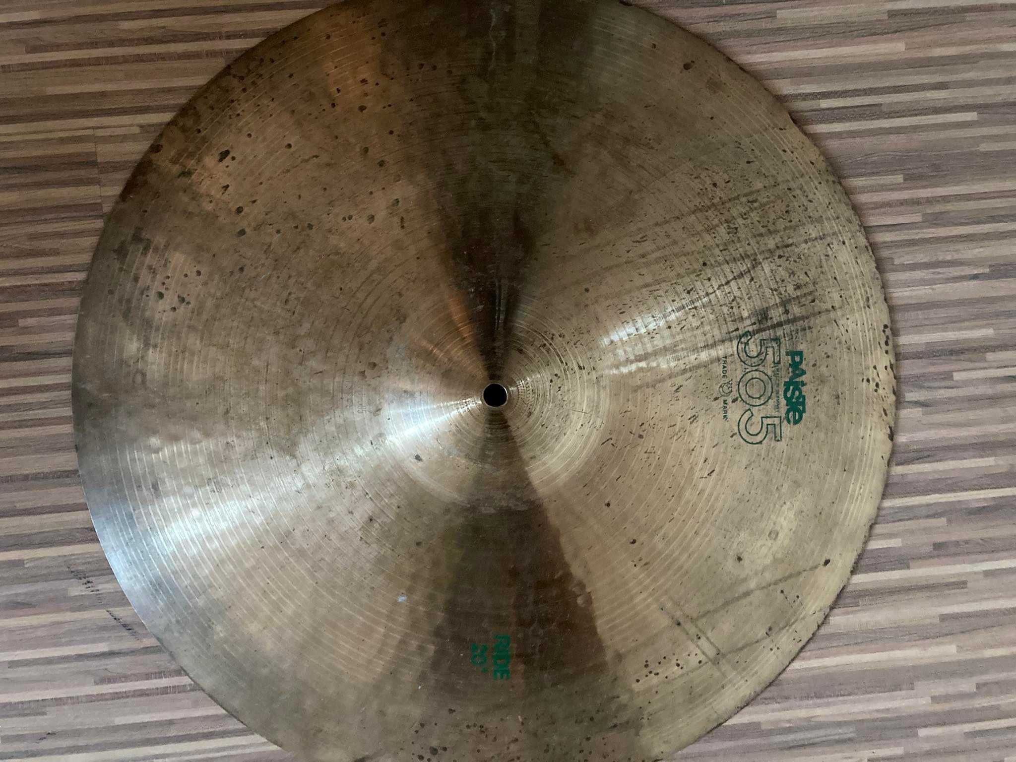 Paiste 505 Zestaw talerzy Crash 16', 18' Ride 20'