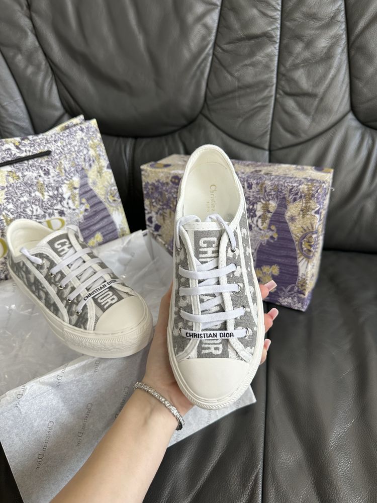 Кеди Christian Dior  сірі жіночі 37,38,39