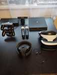 PS4 slim 1T vr + move + słuchawki gold