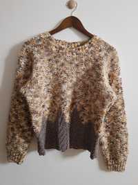 Wełniany sweter handmade