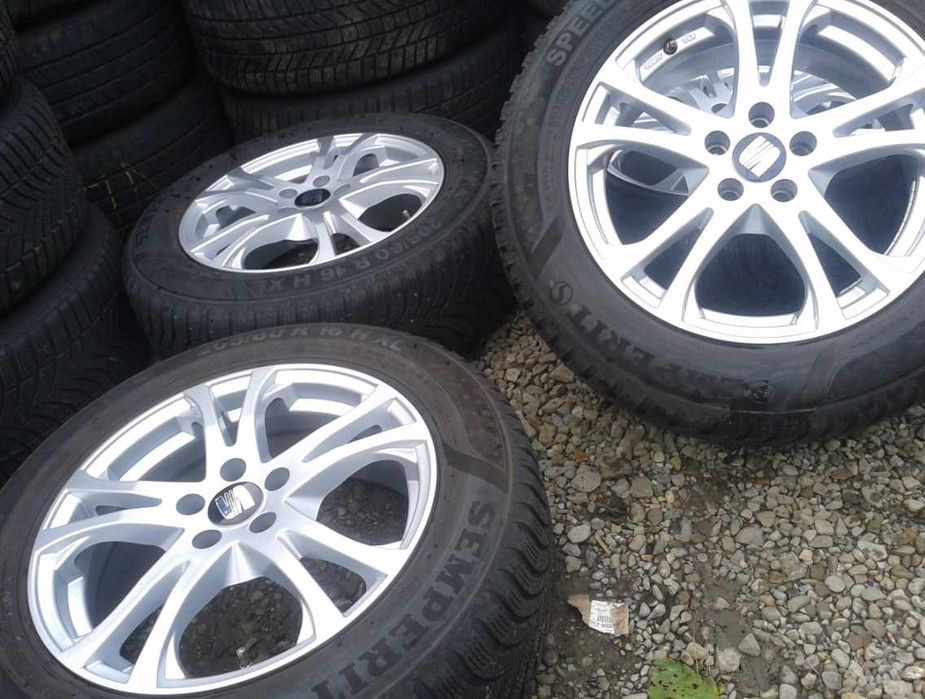 Felgi Alu R16'' 5x100 volkswagen polo tcross golf seat ibiza arona