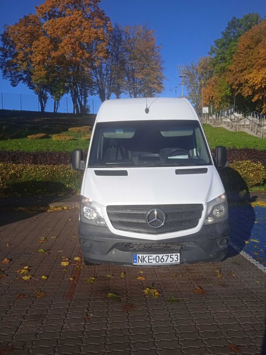 Mercedes Sprinter,2016 r., Brygadówka,6 osobowy,Wysoki,mały przebieg