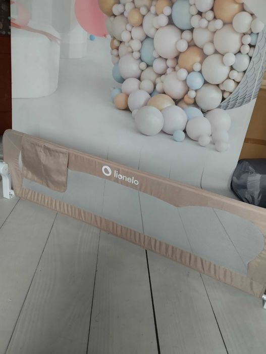 Barierka do łóżka bramka ochronna zabezpieczenie 150cm Lionelo Eva