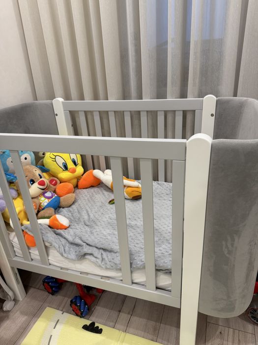 Ліжечко дитяче Верес Монако Велюр