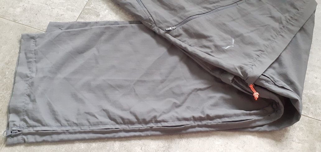 Salewa spodnie spodenki 2W1 trekkingowe szybkoschnące ISEA DRY R 42 L