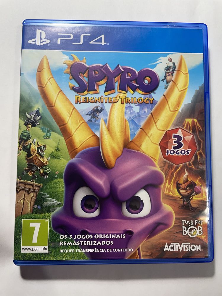 Jogo para ps4 (SPYRO reignited trilogy)