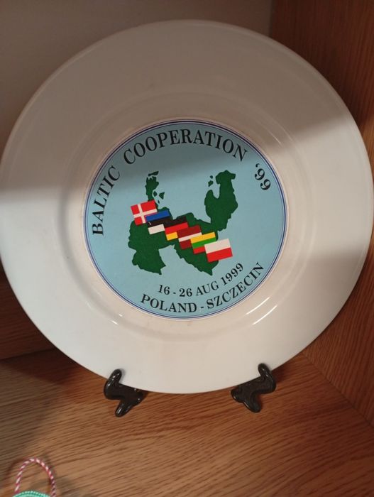 Talerz wojskowy pamiątkowy