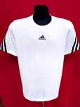 Футболка Adidas натуральная, тенниска лёгкая, р.L, 50-52,
