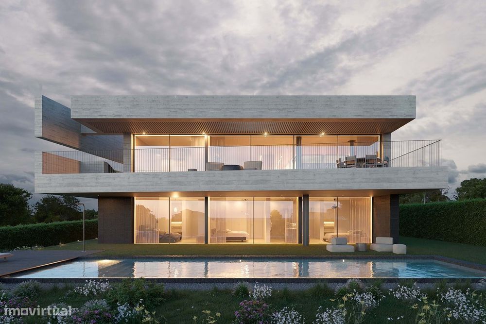 Fantástica Moradia T4 De Arquitetura Contemporânea Na Praia Da Luz, La