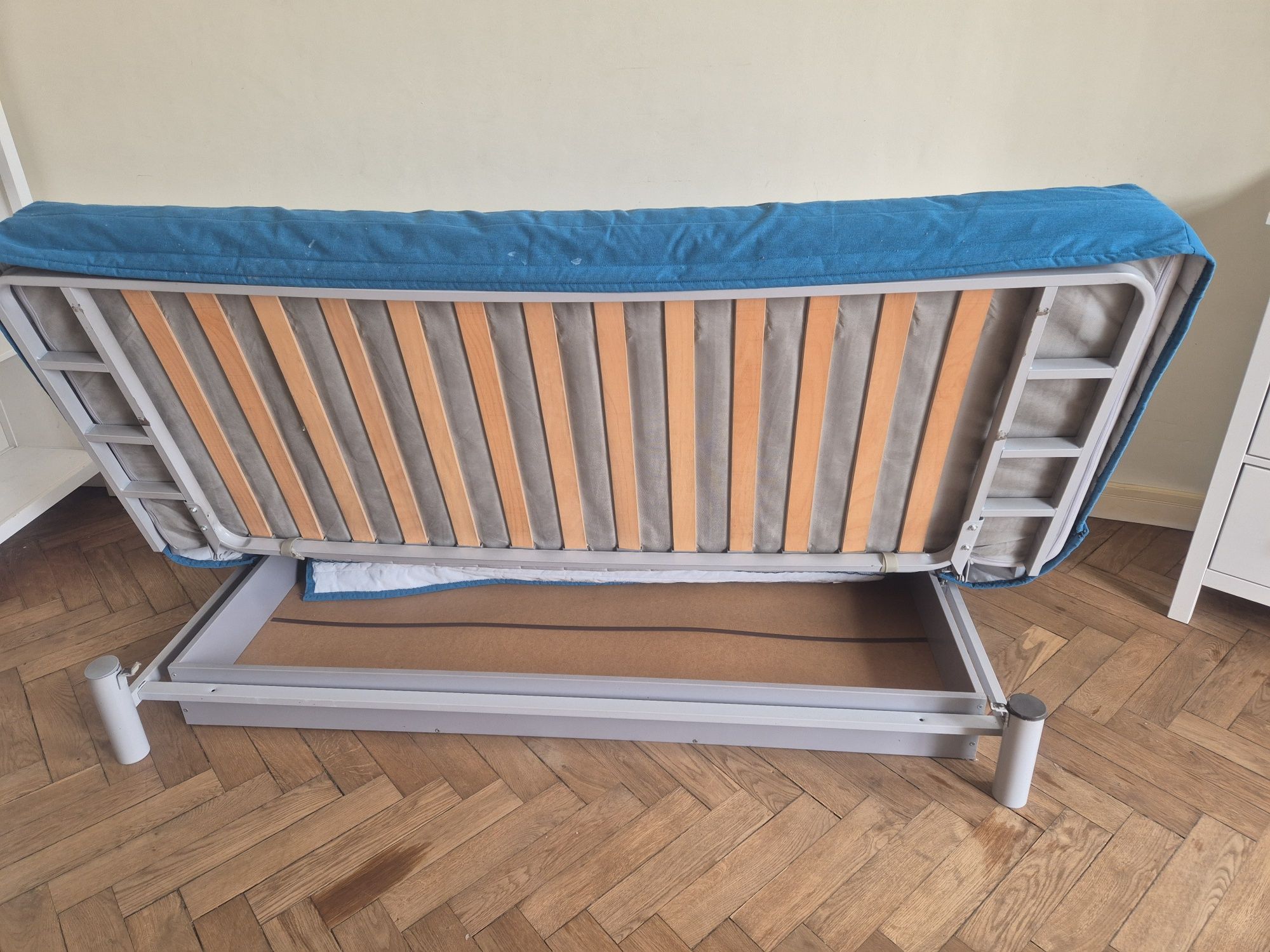 Ikea Nyhamn rozkładana sofa z pojemnikiem na pościel
