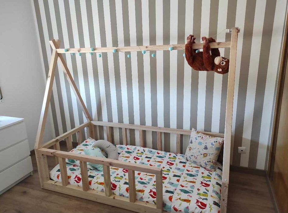 Cama Montessori usada