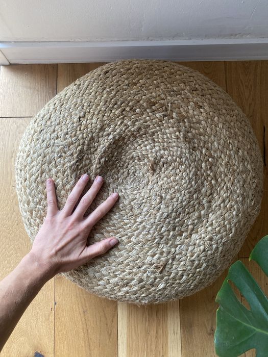 Puf jutowy oddam stan bardzo dobry