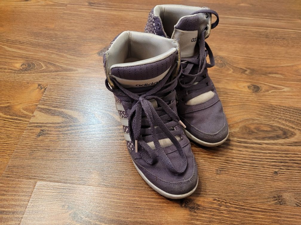 Buty na koturnie adidas neo label rozmiar 38