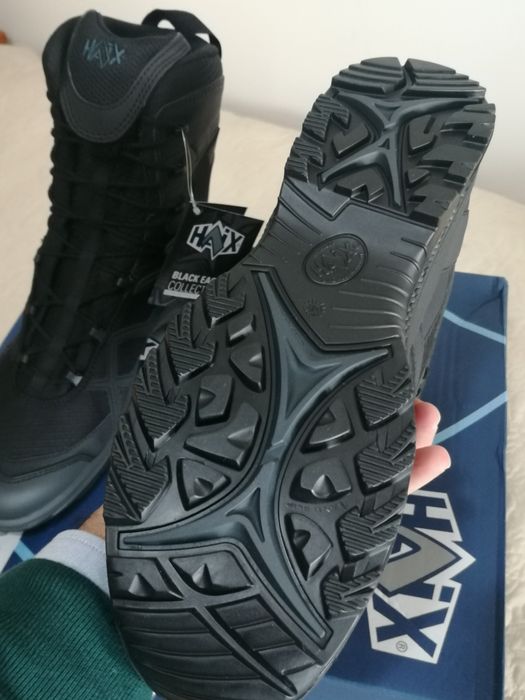 Botas Táticas de verão Haix Black Eagle Athletic  2.0 T high/black