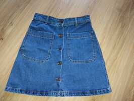 Spódnica mini jeansowa Zara 34