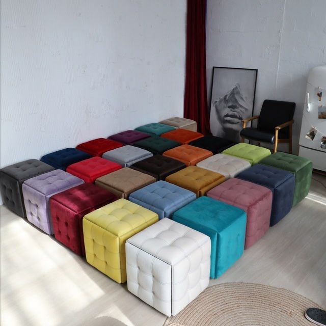 Акція! Банкетки для взуття в стилі Лофт. Пуф 5в1.