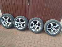 Felgi aluminiowe 16" 5x114,3 Renault Dacia Nissan komplet + opony