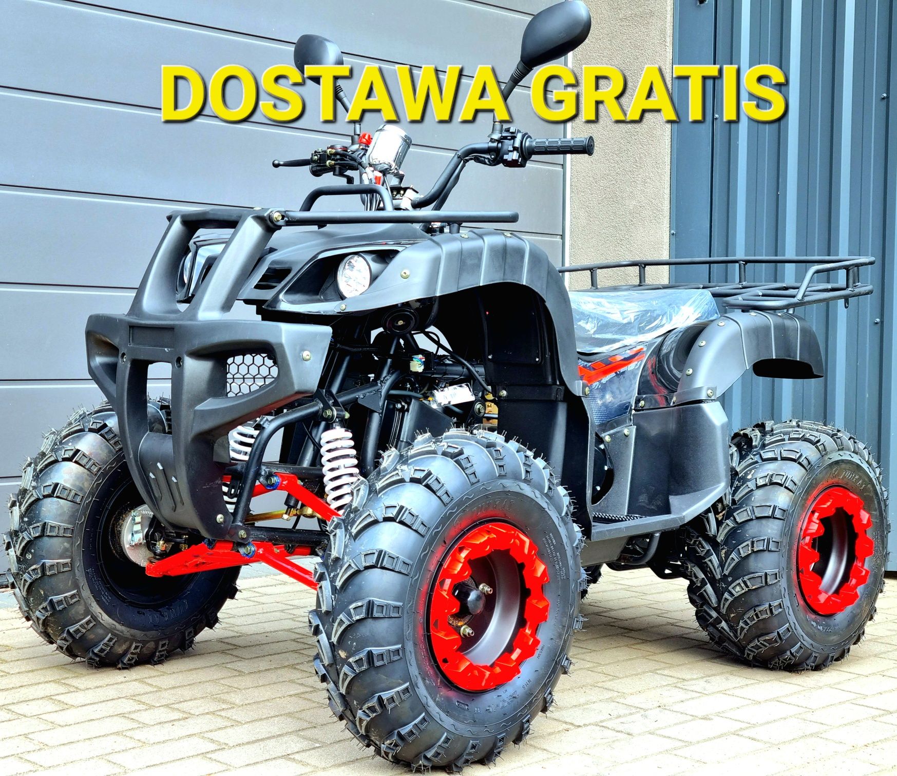 Quad XTR Hummer 200 22KM,Duży XXL,Koła 10,Ledy,RATY