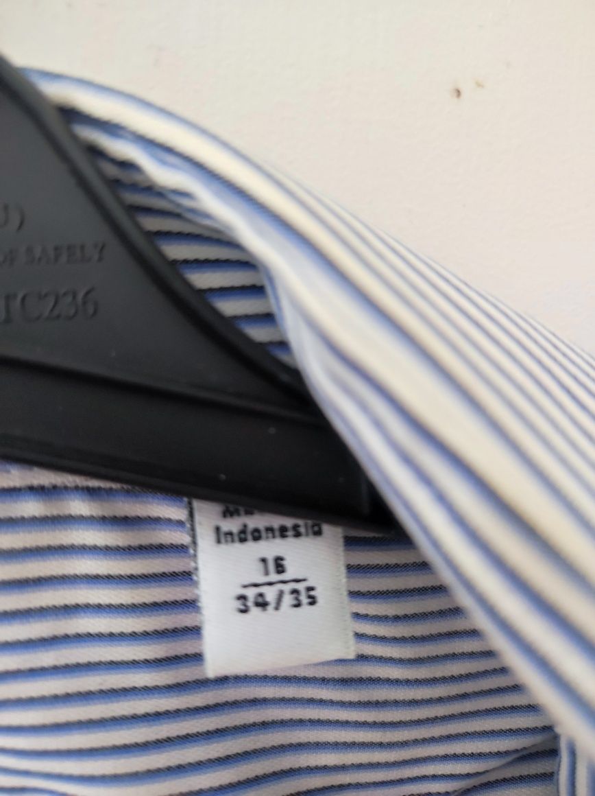 Koszula Calvin klein slim fit roz 16